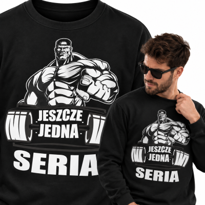 BLUZA  NA SIŁOWNIĘ  JESZCZE JEDNA SERIA